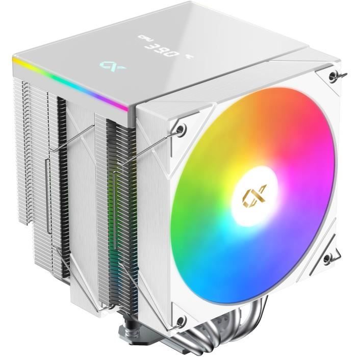 Dissipatore CPU - XIGMATEK AK6 Dual Digital Arctic - AMD AM5/AM4 - 2 ventole ARGB da 120 mm - Bianco