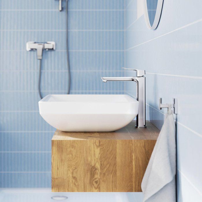 Image secondaire de Mitigeur de lavabo GROHE DICE XL en Chrome - Design moderne et performant