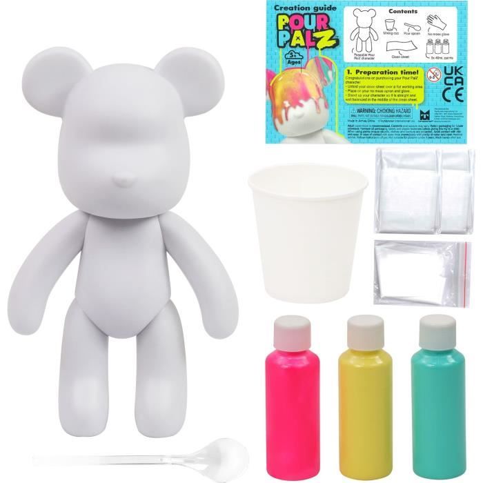 Figurine à peindre - SILVERLIT - Pour Palz - Multicolore - Dès 5 ans - 2 figurines incluses