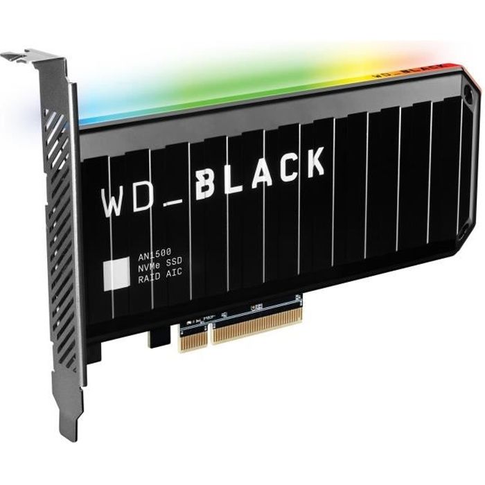 WD Black™- Disque SSD Interne - AN1500 - 1To - M.2 NVMe (WDS100T1X0L)