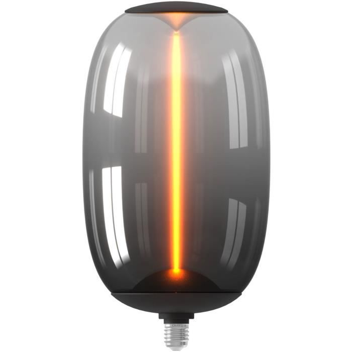 Lampadina LED E27 - CALEX - MAGNETO ASARNA - Filamento flessibile - 4 W - 120 lm - 1800 K - Dimmerabile - Nera