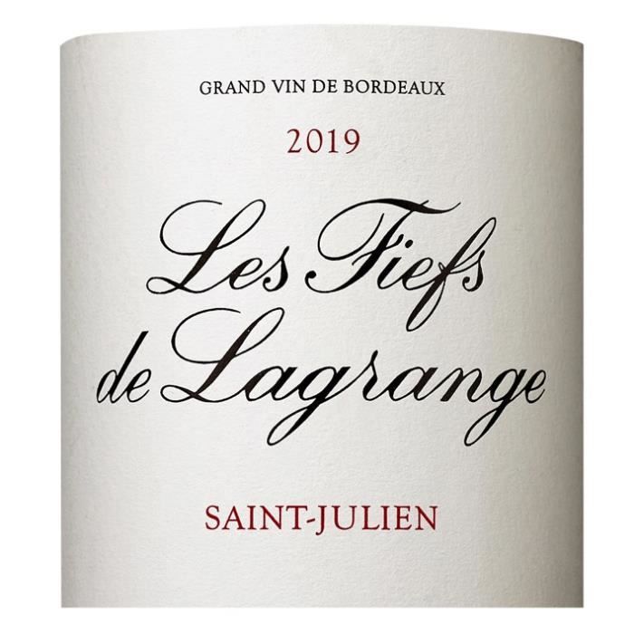 Les Fiefs de la Grange 2019 Saint Julien - Vin rouge de Bordeaux