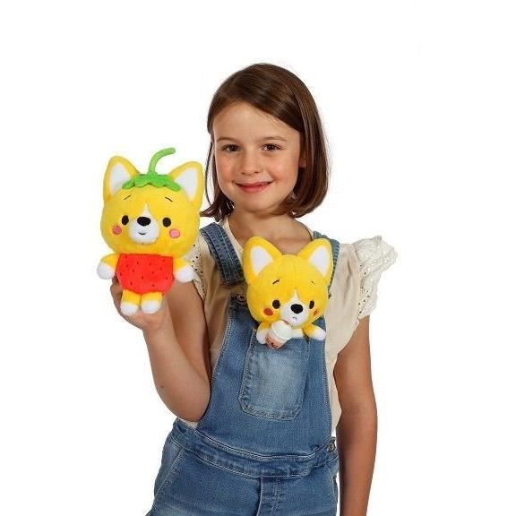 Image secondaire de Peluche Little Corgi Cuties - GIPSY TOYS - 20 cm - Fraise