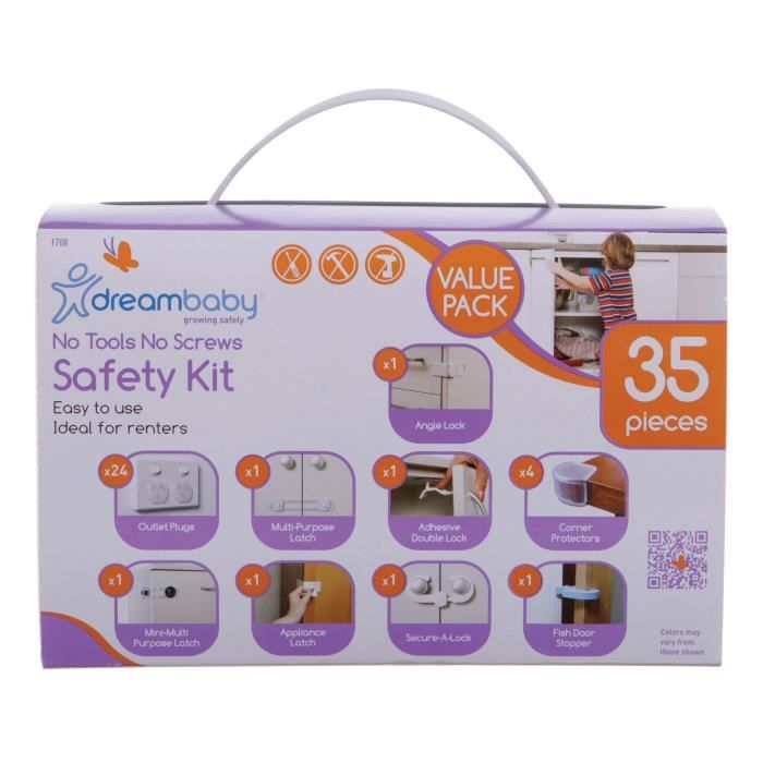 DREAMBABY Kit de sécurité bébé - 35pcs