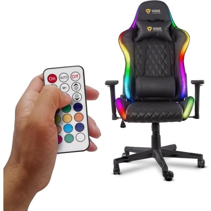 Image secondaire de Chaise Gaming STARDUST YENKEE YGC 300RGB - Confort et Style