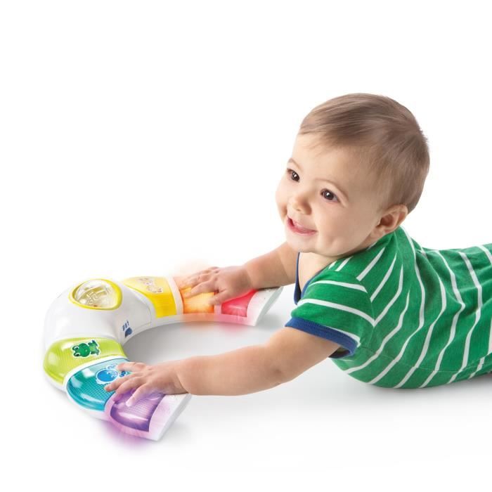 Image secondaire de BABY EINSTEIN- Jouet Musical Piano- Glow & Discover- Jouet d'activités avec Lumieres, Musique & Hochet, 3 Modes - Multilingue
