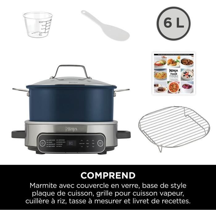Image secondaire de Mijoteuse NINJA - PossibleCooker Foodi MC1101EU - Capacité 6L - Jusqu'a 6 personnes - 8 programmes de cuisson
