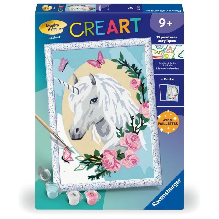 Kit de pintura por números CreArt Kids 