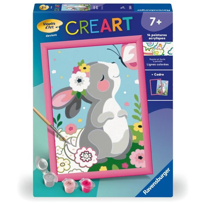 CreArt Kids - Kit de pintura por números 