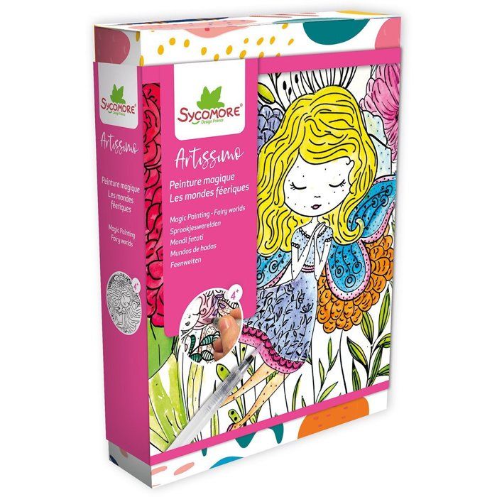 Peinture Magique Artissimo - Mondes Féériques pour Enfants