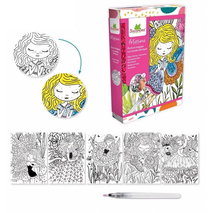 Image secondaire de Peinture Magique Artissimo - Mondes Féériques pour Enfants