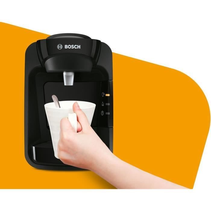 BOSCH - TASSIMO SUNY - TAS3102 - Machine a café multi-boissons noir - plus de 40 boissons de grandes marques au choix