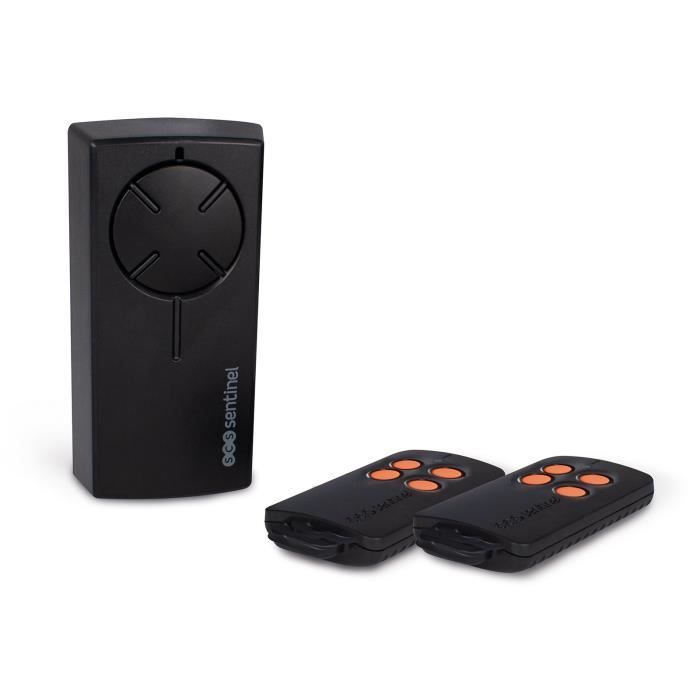 Kit ricevitore radio universale SCS SENTINEL - 12/24V - Con 2 telecomandi tasti arancioni - Kit RadioGate