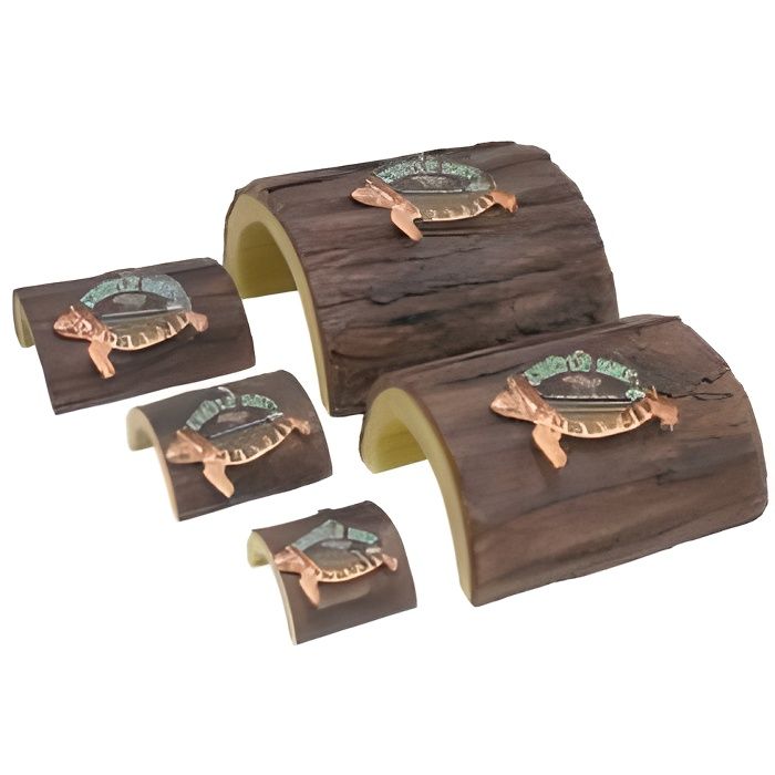 ZOOMED Abri imitation bois - XL - Pour tortue, reptile et amphibien