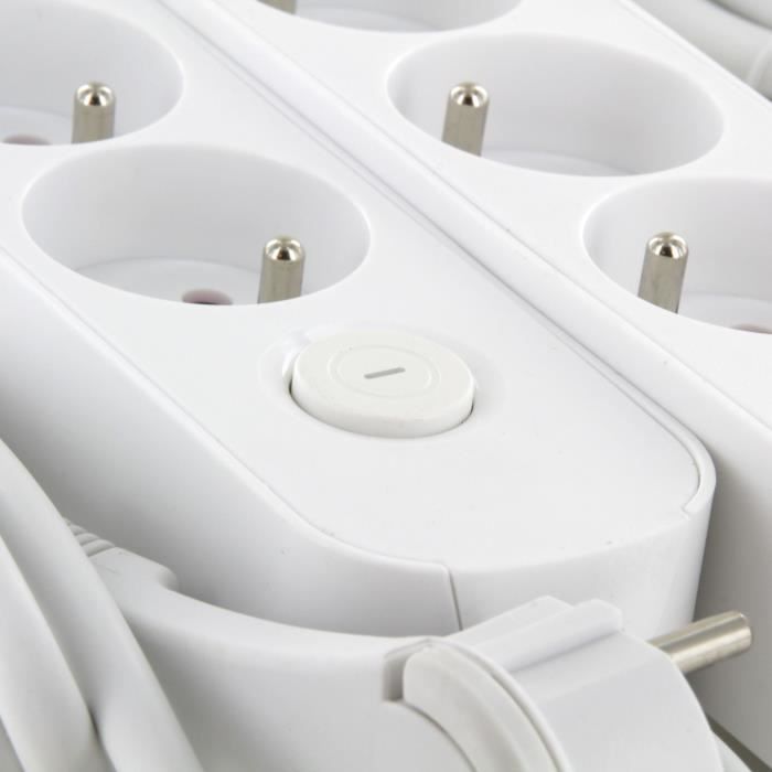 Image secondaire de Lot de 2 multiprises - CHACON - 4 x 16 A - Cordon 1,5 m