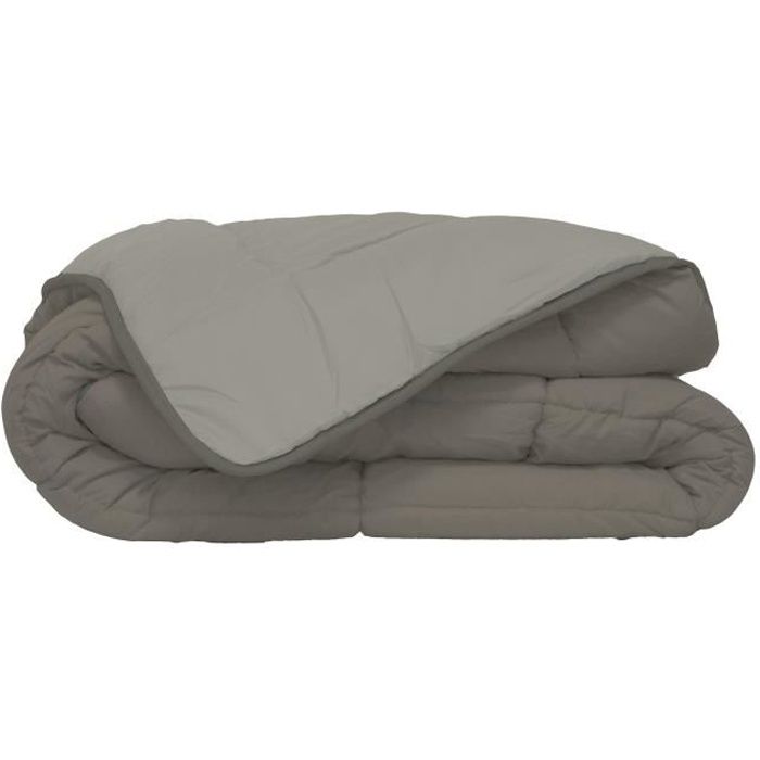 Piumino in microfibra 400g / m² CALGARY Taupe & Linen 140x200cm