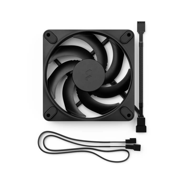 Image secondaire de Ventilateur PC - FRACTAL DESIGN - Momentum 12 - FDB - Contrôle PWM - Pales balayées qui réduit le bruit - Noir