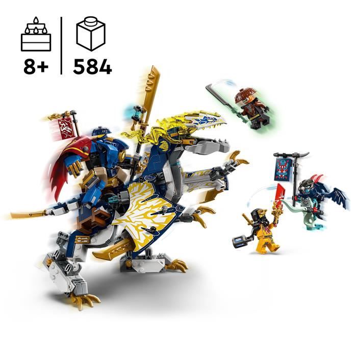 Image secondaire de LEGO NINJAGO 71843 Le Robot Dragonnier De Rogue - Jeu De Construction Pour Garçon 8 Ans