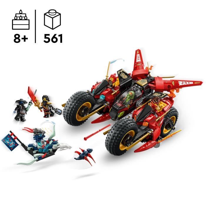 Image secondaire de LEGO NINJAGO 71844 Le Véhicule De Combat Des Ninjas - Jeu De Construction Garçon Des 8 Ans