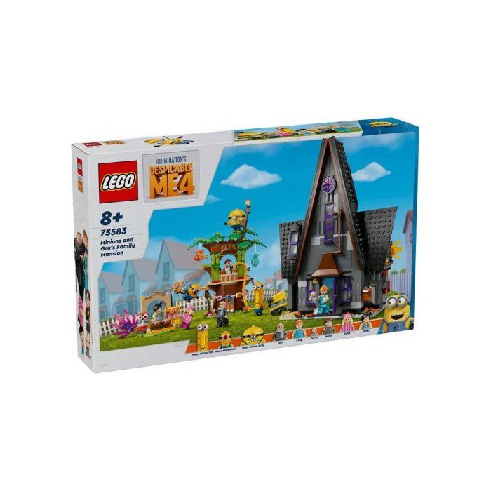 Juguete de construcci�n LEGO Gru 4 - Mansi�n familiar - 868 piezas - 6 minifiguras