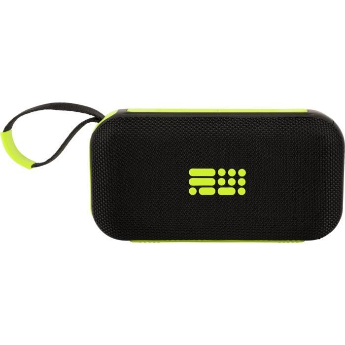 Enceinte bluetooth lumineuse - BIGBEN PARTY - Noir et jaune