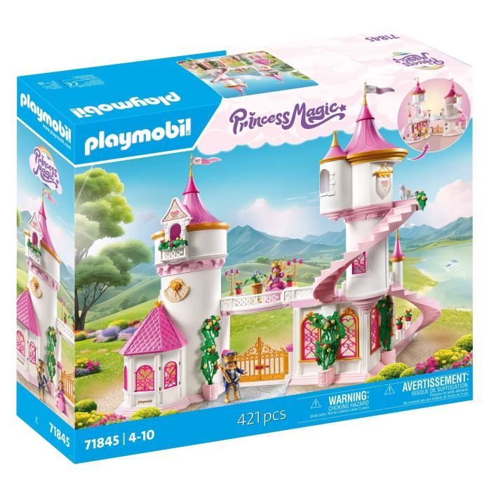 PLAYMOBIL 71845 Palace with royal couple and 2 thrones, Magic Princesses, 421 pieces, Ages 4 and up