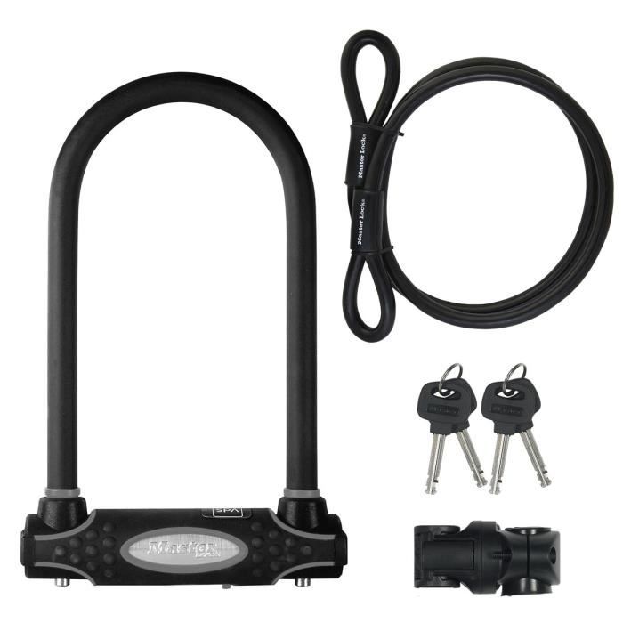 Serratura MASTER LOCK U con Cavo - Chiave