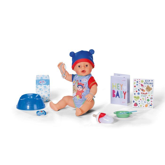 Image secondaire de Poupon interactif Jonas - 10 fonctions et accessoires - BABY BORN
