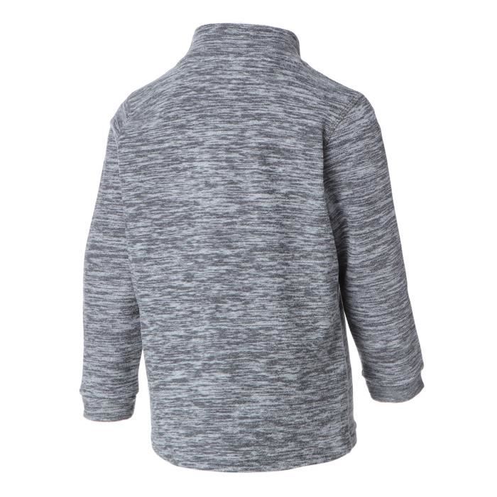 WANABEE Sweat de randonnée 1/2 Zip Sport - Garçon - Gris