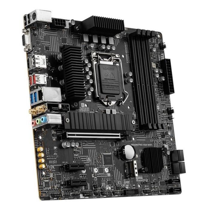 MSI Carte mere B560M PRO-VDH Wifi