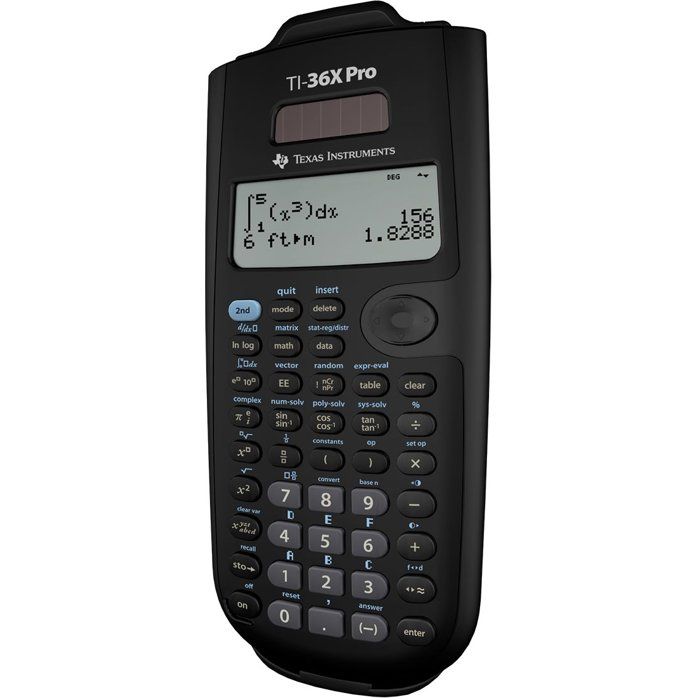 Image secondaire de Calculatrice Scientifique TI-36X Pro - TEXAS INSTRUMENTS - Noir