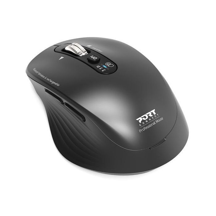 Image secondaire de Souris sans fil rechargeable PORT Designs Business - Bluetooth & 2.4 GHz - Noir