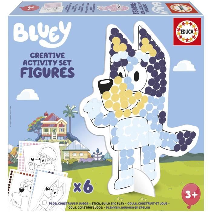 Set Creativo - EDUCA - Set Attività Creative Bluey – 3D