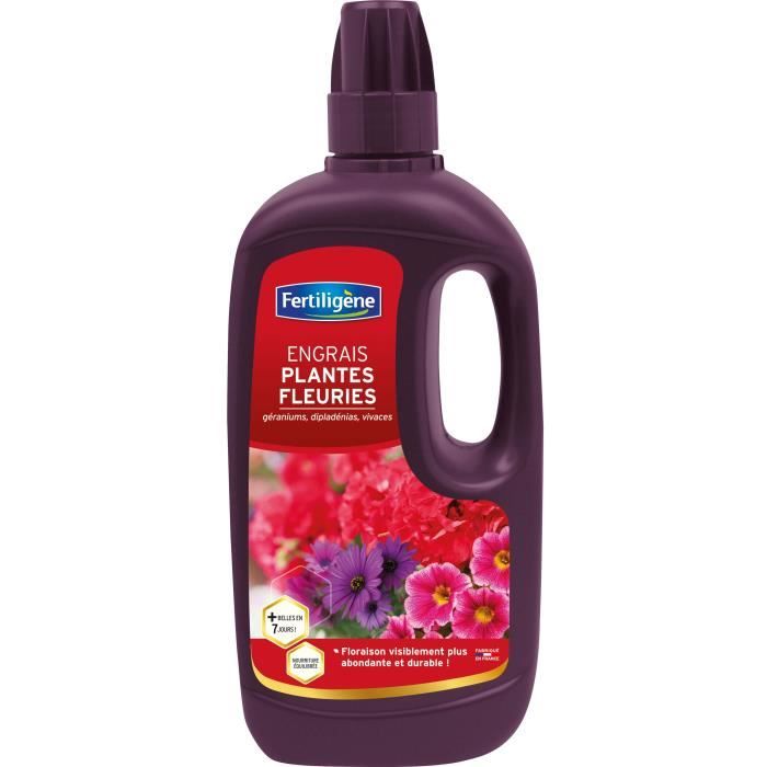 FERTILIGENE Engrais Plantes Fleuries Geraniums - 1 L