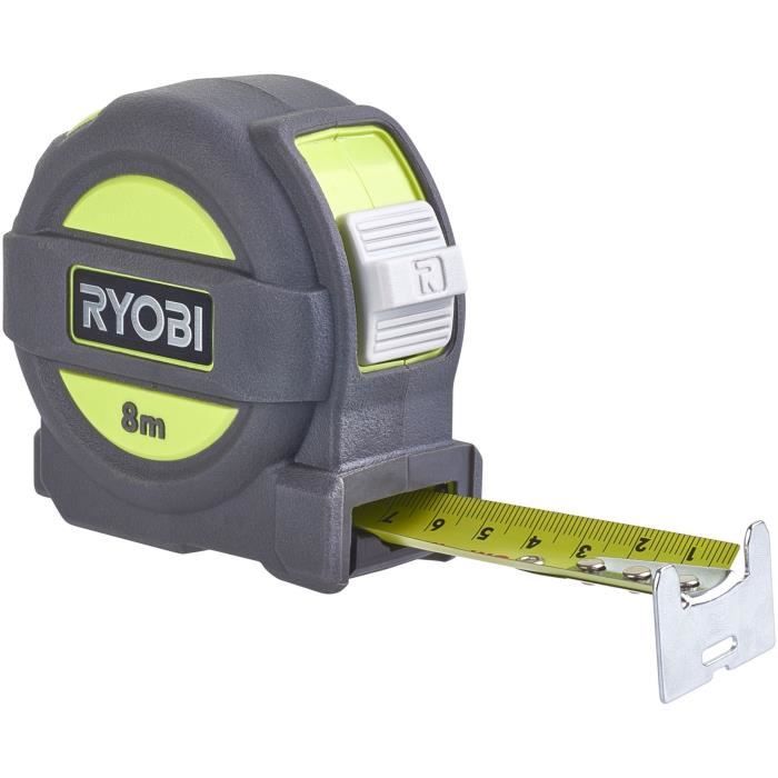 RYOBI - Tape measure 8 m width 25 mm - RTM8M