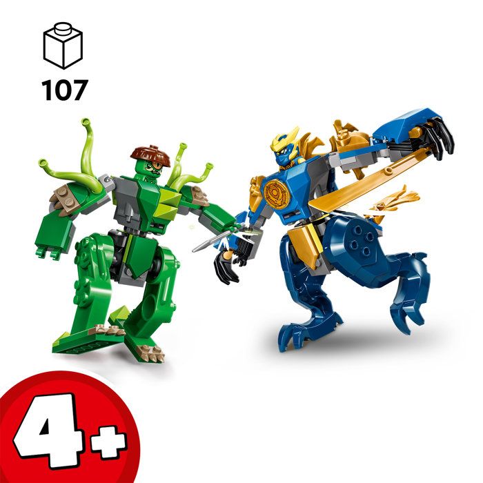 Image secondaire de LEGO NINJAGO - Le Combat du Robot Dragon de Jay pour Enfants