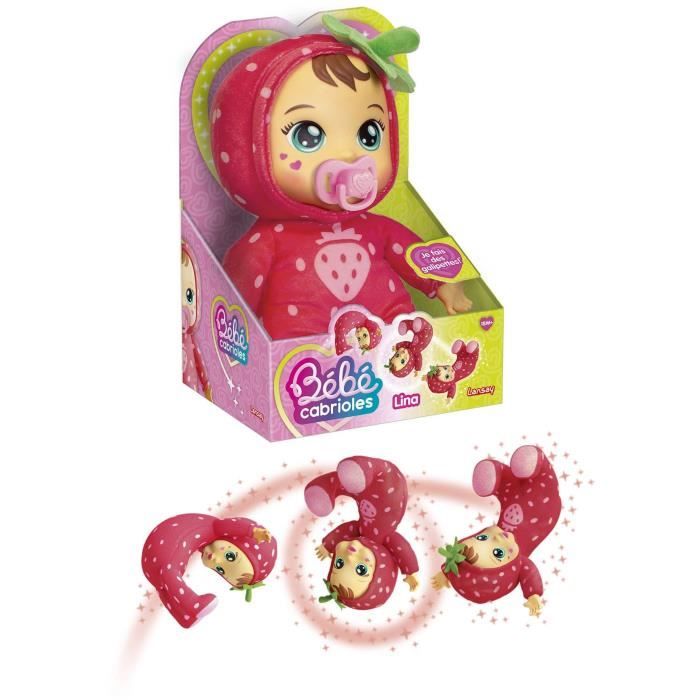 Image secondaire de Poupon - LANSAY - Mon bébé cabrioles - Lina la fraise - Des 18 mois