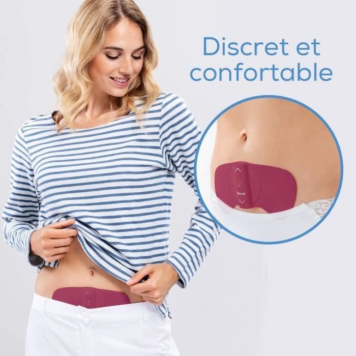 Beurer EM 50 Menstrual Relax - TENS et fonction chaleur - Soulage les douleurs menstruelles