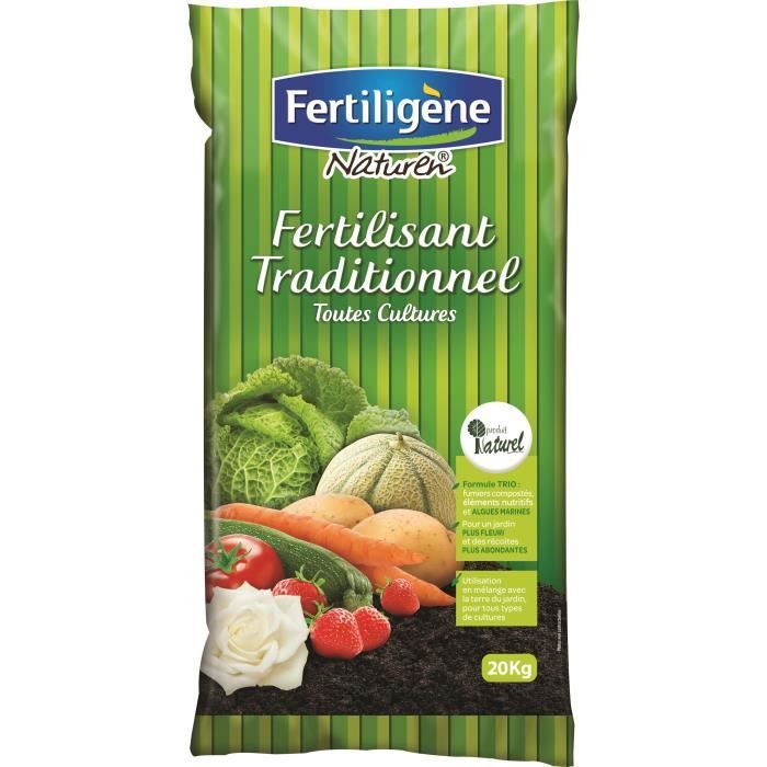 FERTILIGENE Fertilisant Traditionnel - 20 kg