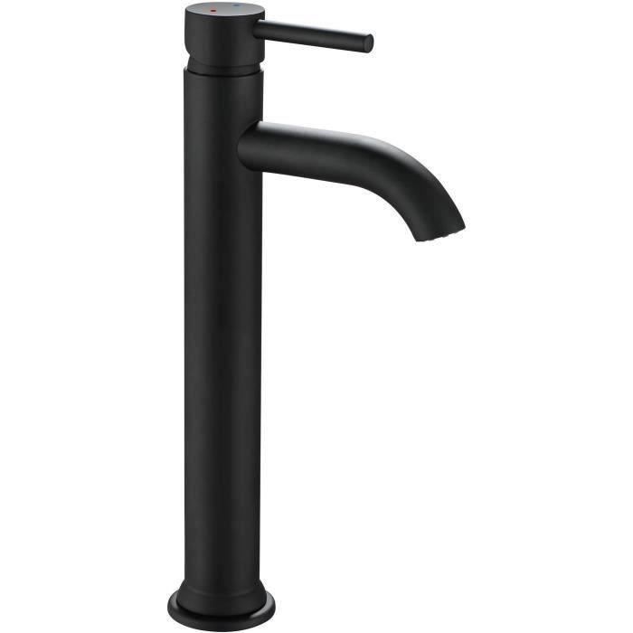 Miscelatore lavabo alto ILO Small nero