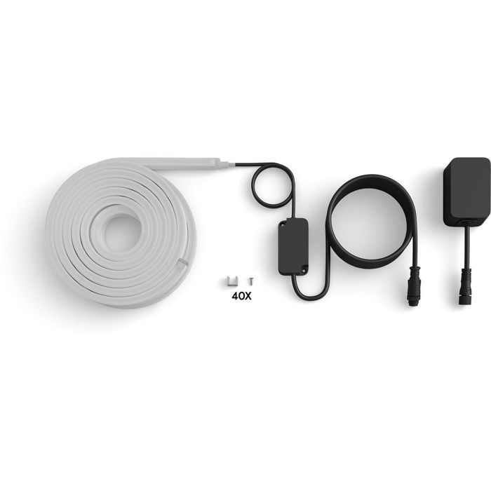 Image secondaire de Ruban LED Philips Hue Neon Extérieur 10m - Ambiance Ajustable