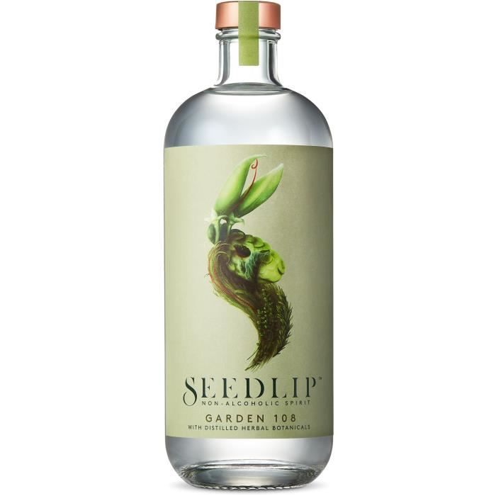 Seedlip Sans Alcool - Ap�ritif Garden - 00,0 % Vol. - 70 cl