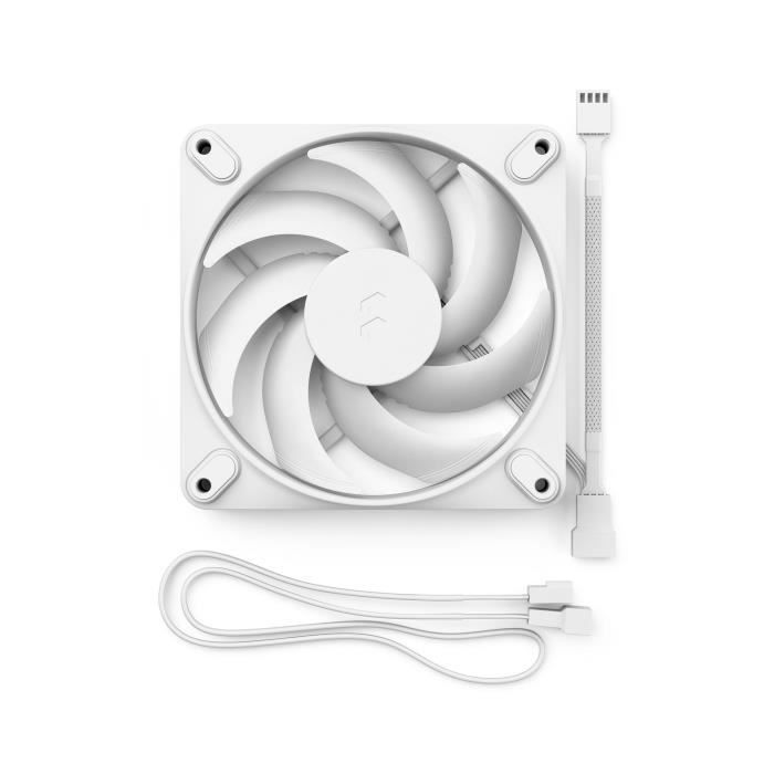 Image secondaire de Ventilateur PC - FRACTAL DESIGN - Momentum 12 - FDB - Contrôle PWM - Pales balayées qui réduit le bruit - Blanc