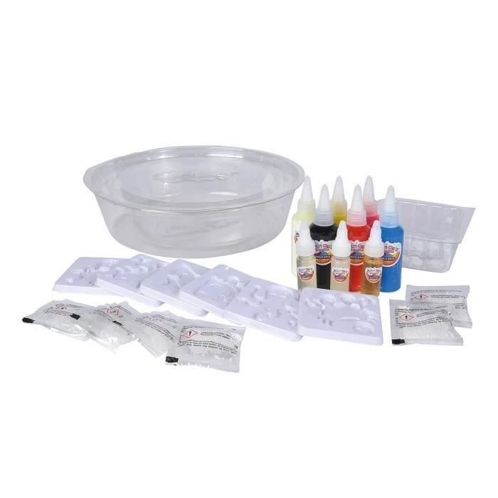 Kit creativo para niños con figura 3D y tarros de gel incluye varios elementos para desarrollar la creatividad a partir de 8 años