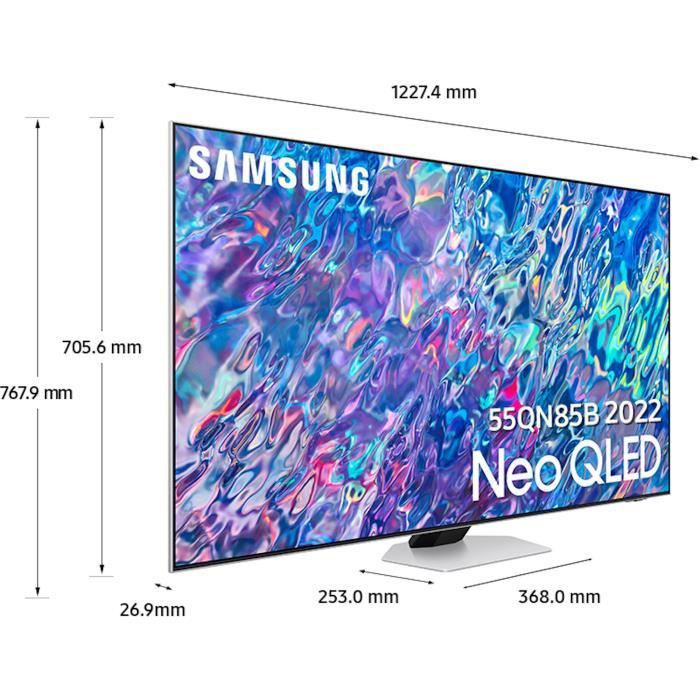 SAMSUNG QE55QN85B - TV Neo QLED 4K UHD - 55'' (140 cm) - Quantum HDR 1500 Dalle 100Hz - Smart TV - HDMI 2.1