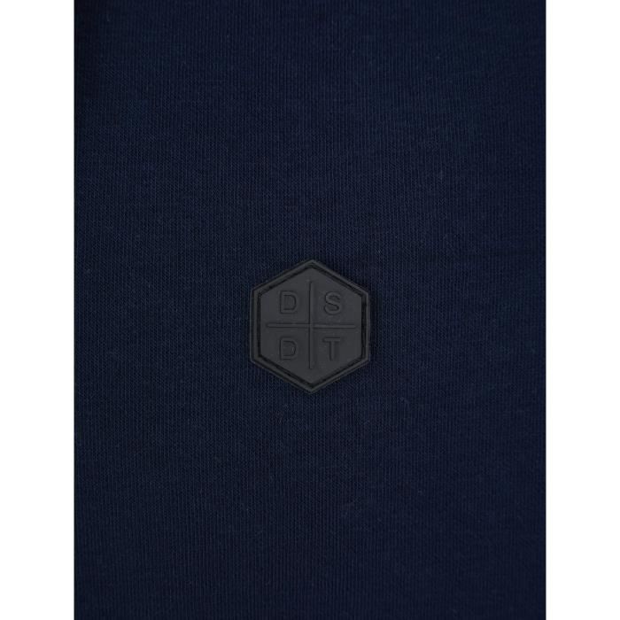 DISSIDENT Sweat a Capuche Bleu Marine/Noir Homme