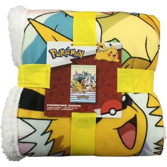 Image secondaire de Couverture Sherpa - POKEMON - Evolutions - 100 x 150 cm