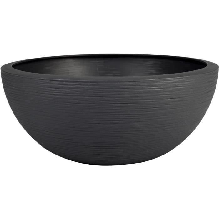 EDA PLASTIQUE - Vaso lavabo Graphit'Up Ø 40 - 14,9L - Grigio antracite