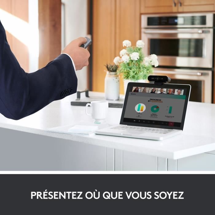 LOGITECH Pointeur SPOTLIGHT PRESENTER Gris