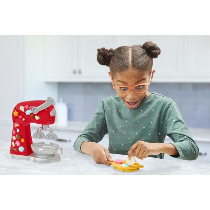 Play-Doh Kitchen Creations, Robot pâtissier, jouet de pâte a modeler avec accessoires de cuisine factices